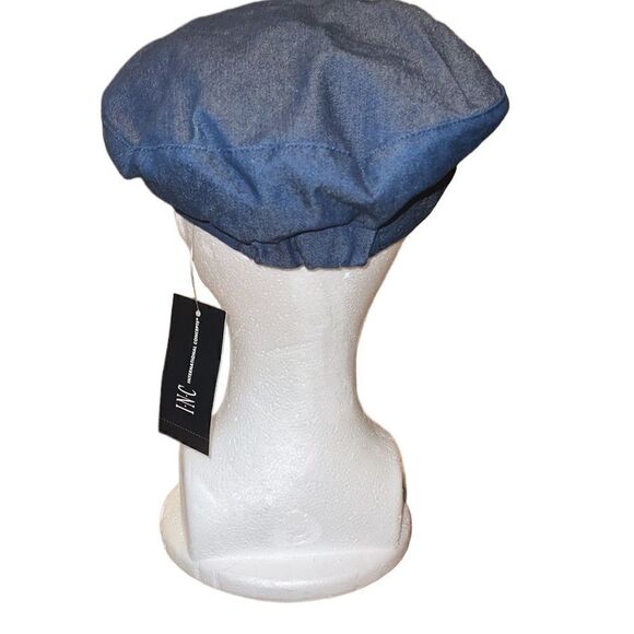 NWT INC International Concepts blue hat jeans material - Picture 3 of 6